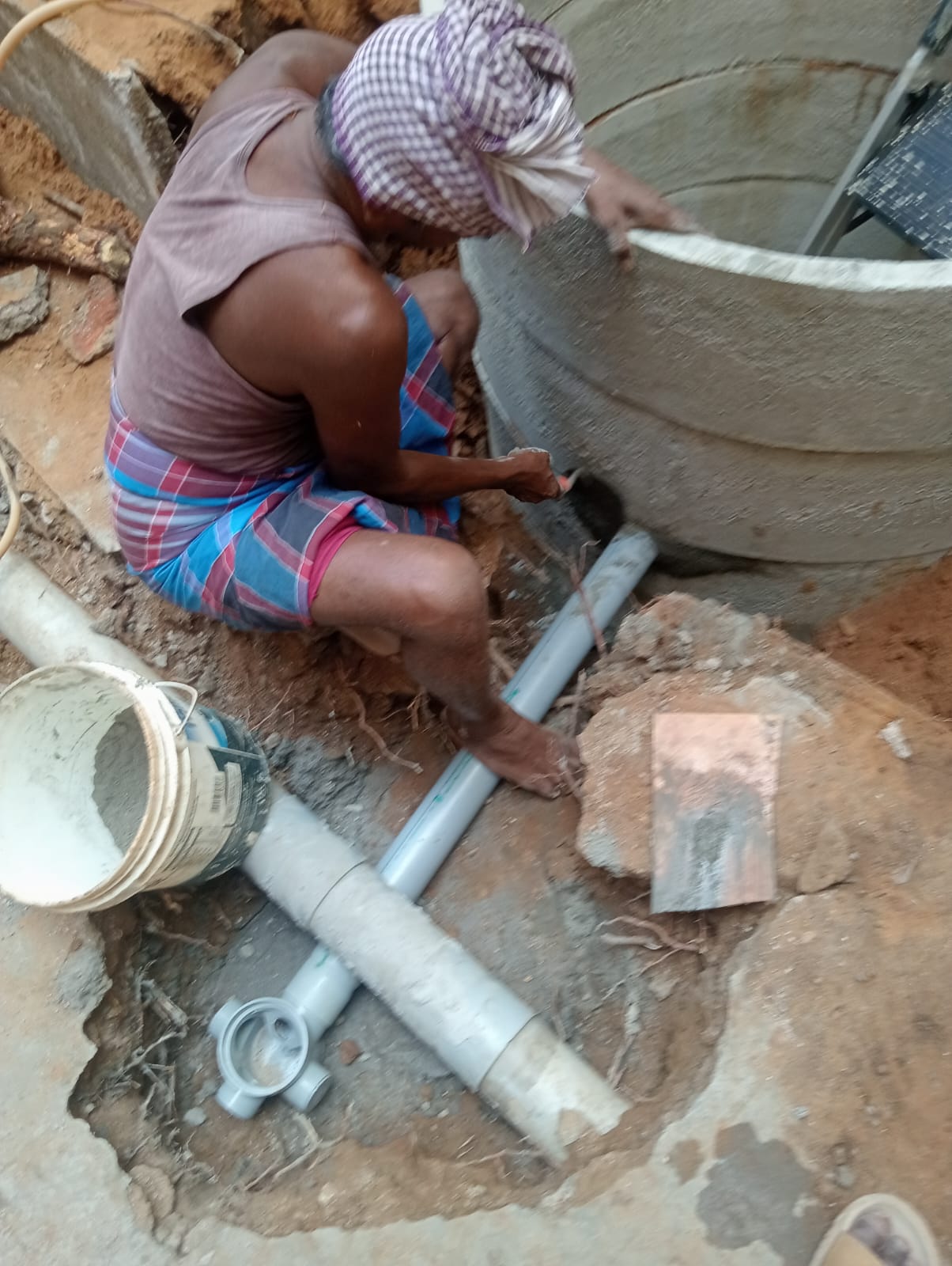 Washroom tile and sanitary cleaning service Ramapuram